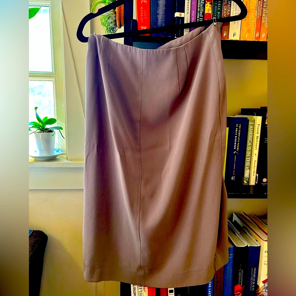 Size 10 Dove Grey The Mullberry Skirt by MM La Fleur - Picture 4 of 8